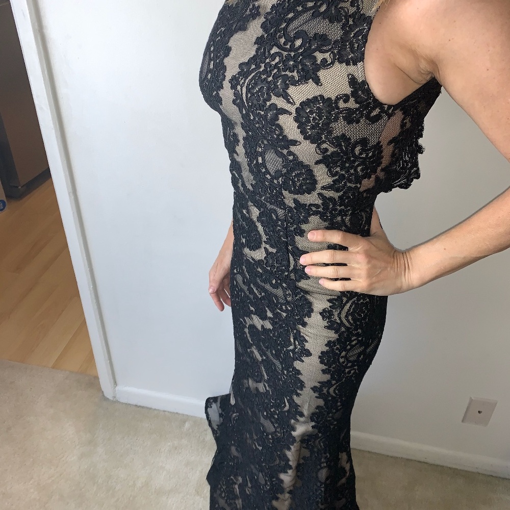 Alice + Olivia Lace Long gown